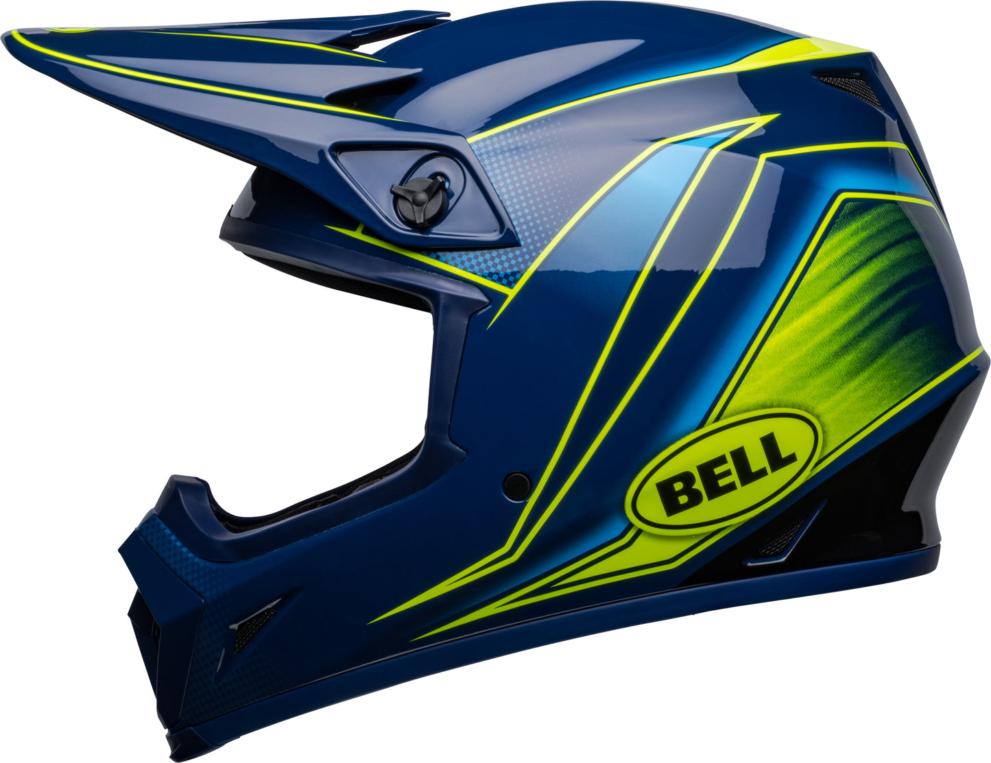 Bell Helmet MX-9 Mips (Zone Navy/Retina)