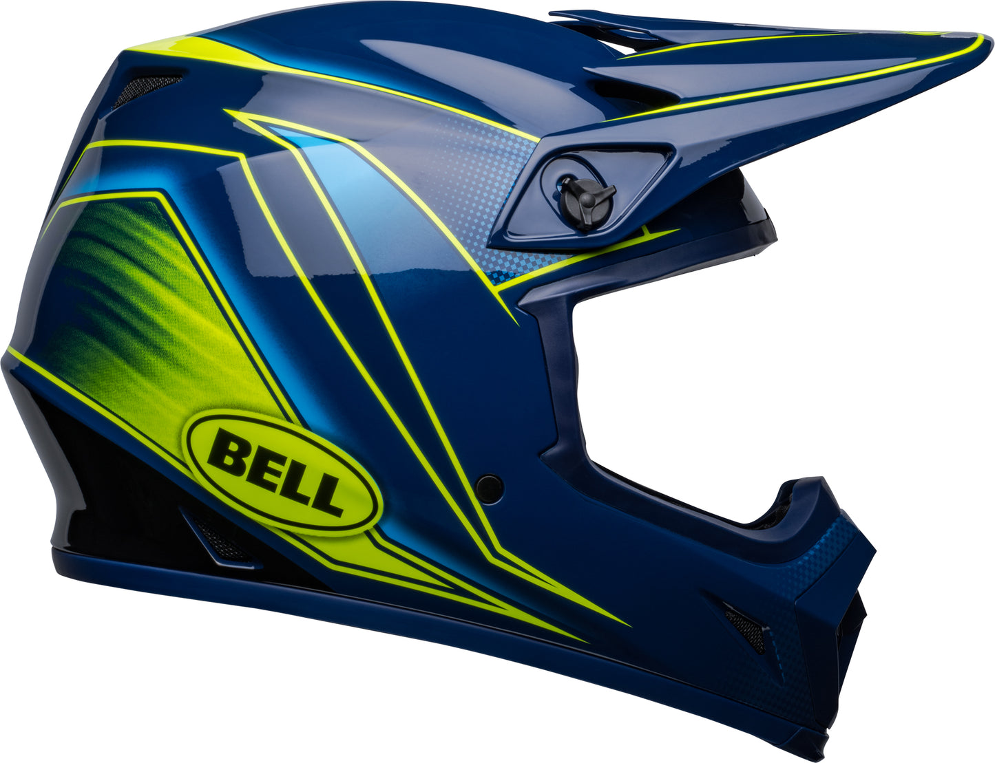 Bell Helmet MX-9 Mips (Zone Navy/Retina)