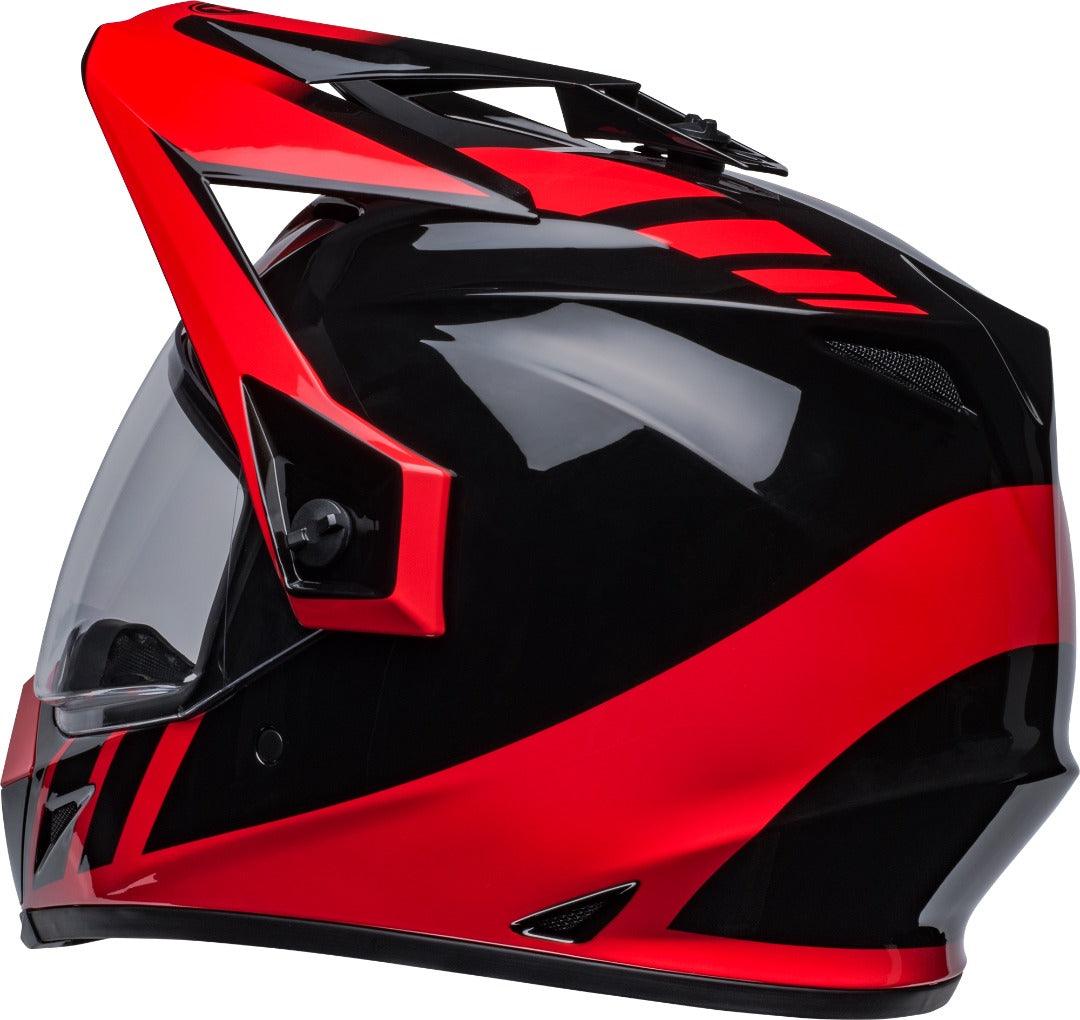 Bell MX-9 Adventure MIPS (Dash Black/ Red) - Durian Bikers