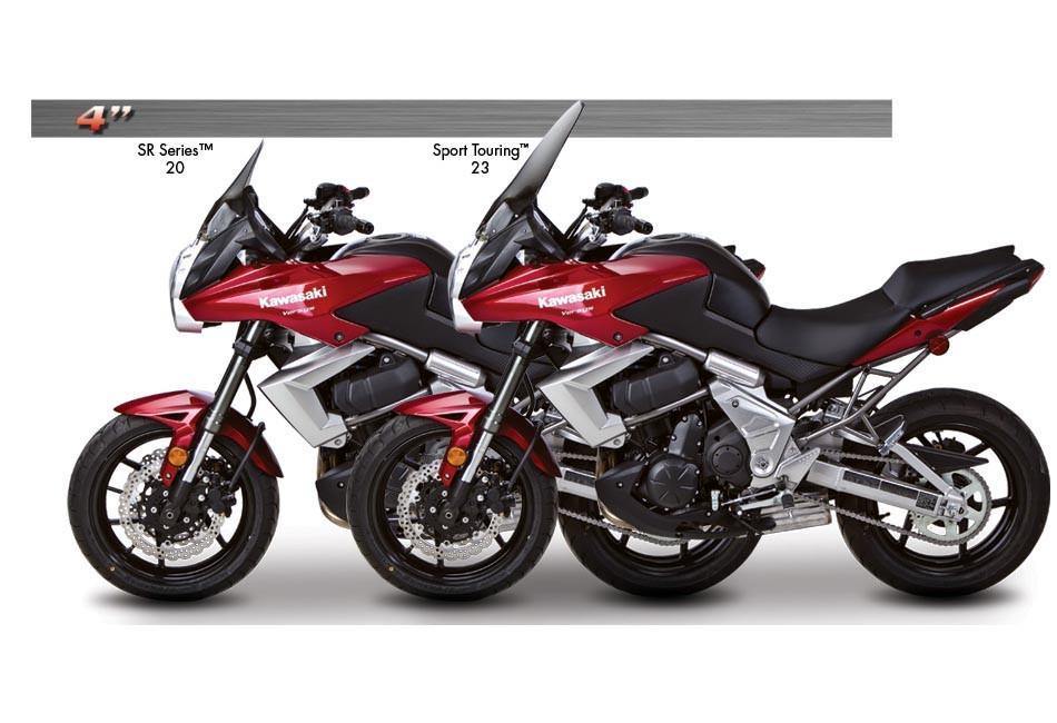 Zero Gravity Sport Touring Windscreen fits for Kawasaki Versys 650 ('10-'14) (Clear) - Durian Bikers