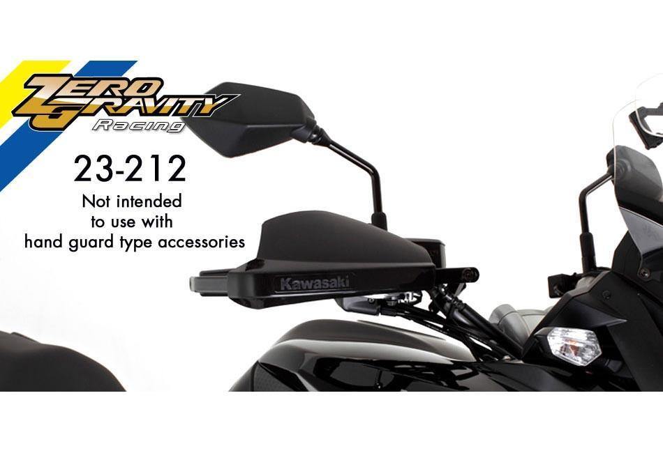 Zero Gravity Sport Touring Windscreen fits for Kawasaki Versys 650 ('10-'14) (Clear) - Durian Bikers