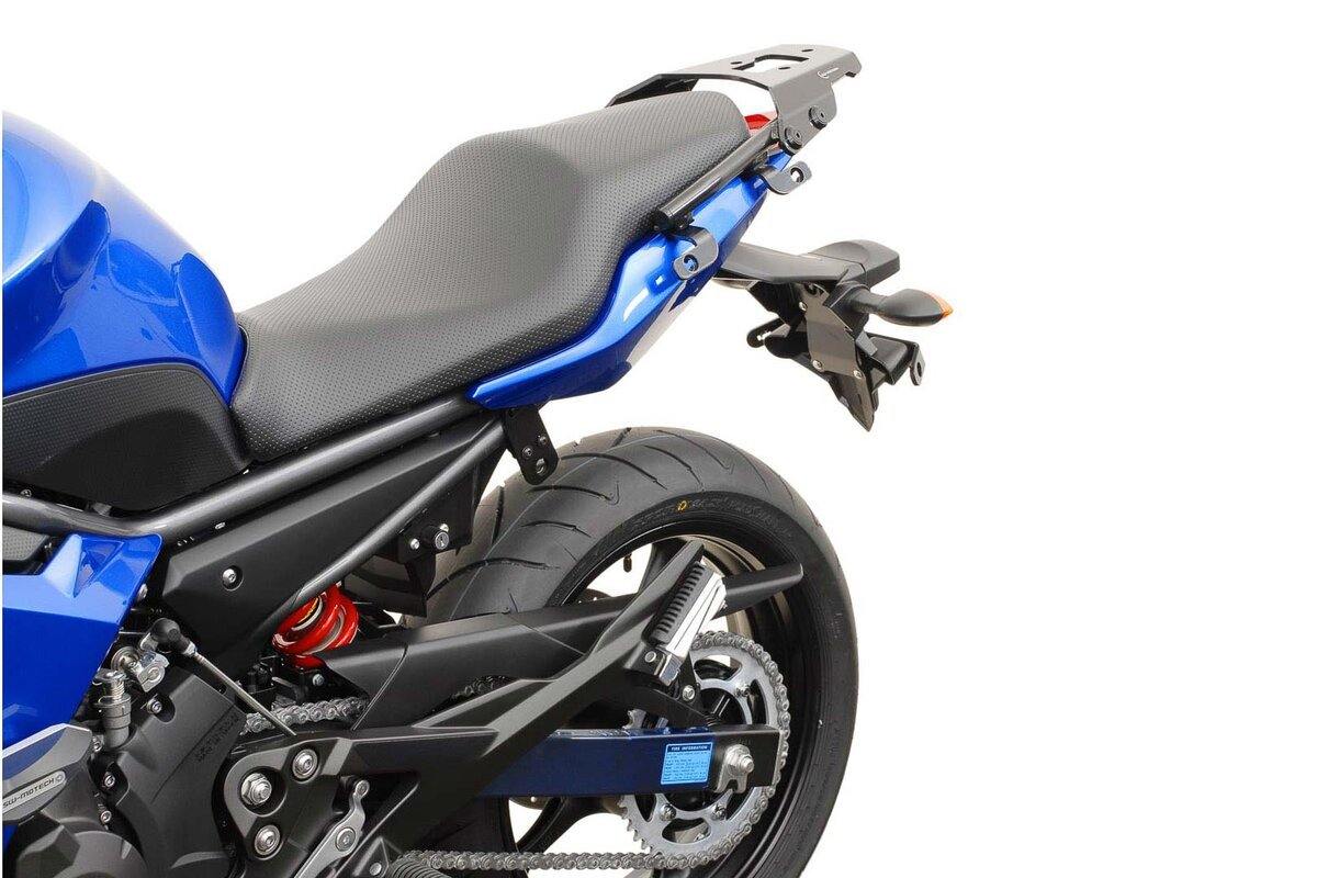 SW Motech EVO Side Carriers (Black) fits for Yamaha XJ6 / Diversion / Diversion F ('08-'19) - Durian Bikers